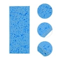 thumbnail image 3 of Unique Bargains Honeycombs Rectangular Bath Sponge Body Scrubber 1 Pc Sky Blue, 3 of 6