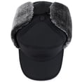 thumbnail image 3 of RV Gorra de invierno para anciano, gorra masculina de Lei Feng, gorro de felpa del noreste, resistente al calor y al frío, gorro de algodón para padre de mediana edad y abuelo de anciano Rojo Verde, 3 of 5
