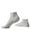 Gray, variant on Maean Mens Socks Ankle Crew Cotton Socks Solid Color Running Workout Athletic Breathable Sock