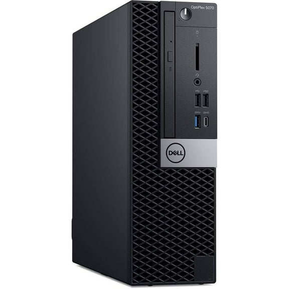 (Restored) Dell OptiPlex 5070 SFF Desktop Computer | Intel Octa-Core i7-9700 (3.0 GHz)| 16GB RAM | 256GB SSD | Windows 11 Pro | Home or Office PC