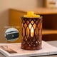 thumbnail image 5 of Lámpara de cera aromática | Lámpara de aromaterapia de hierro sin fuego | Calentador de velas decorativo con luz ajustable | Gran capacidad de almacenamiento de cera | Luz de noche para relajarse en, 5 of 7