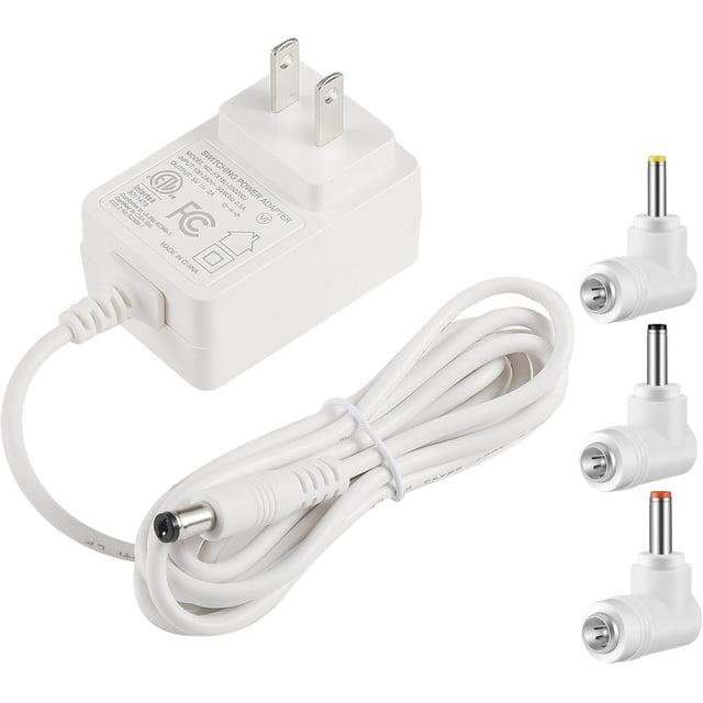 czcpp-Tonton Adaptateur d'Alimentation 5V, Compatible avec Skylight 10 Pouces, Cadres Photo Numériques 10.1 Pouces, Lecteur de Disques Victrola Série VSC-550BT, Appareils DC Balançoire Simple Graco (5V, 2A, 1.