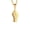 Gold, variant on Stainless Steel Vintage Champion Fist Gold Pendant Titanium Chain Mens Necklace Rainbow