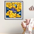 thumbnail image 2 of Cuadros Decorativos Pato amarillo completo redondo taladro mosaico arte imagen de diamantes de imitación Kit hecho a mano regalo JShteea Nuevos Originales, 2 of 8