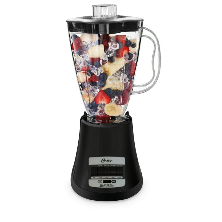 Oster BLSTMG-BOO Black 220 Volt Blender with Glass Jar (WILL NOT WORK IN  USA)