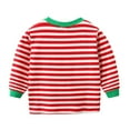 thumbnail image 2 of Baby Boys' Toddler Long Sleeve Tops and Pants Snug Fit 100% Cotton 2 Piece Pajama Set, Christmas Santa, 2 of 8