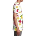 thumbnail image 6 of Wukai Strawberry and Lemon Youth Unisex Short Sleeve T-Shirt for Boys, Girls, Teens, and Kids-Large, 6 of 7