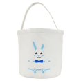 thumbnail image 1 of PENGXIANG Storage Bag Easter Basket Cute Animal Canvas Bucket Large Capacity Portable Handle Design For Kids, 1 of 14