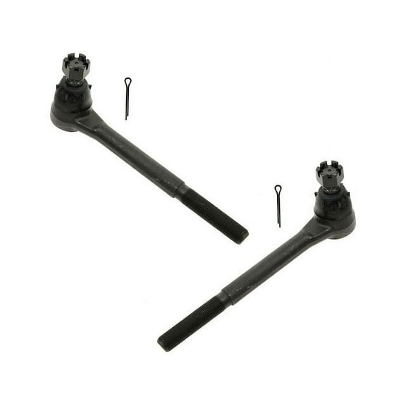 Tie Rod End Set 2 Piece - Compatible with 1975 - 1986 Chevy C30 1976 1977 1978 1979 1980 1981 1982 1983 1984 1985
