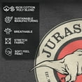 thumbnail image 4 of Mens Jurassic Park Distressed Logo T Shirt, 4 of 10