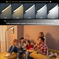 thumbnail image 2 of Rebelduck 4 Color Temperature Stepless Dimmer Remote Touch Control Adjustable Gooseneck LED Floor Lamp, 2 of 7