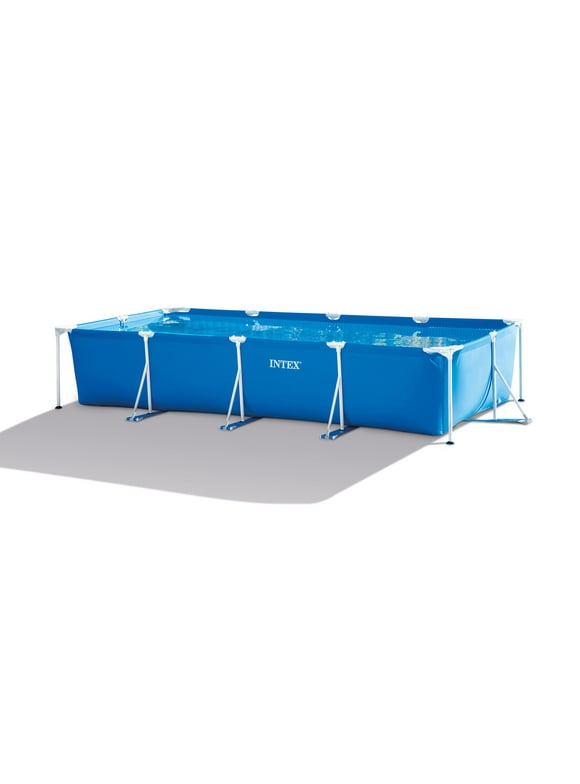 Intex 14 x 33 Rectangular Above-Ground Swimming Pool with Frame