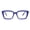 Blue, variant on Blue Light Blocking Reading Glasses for Women Men, Thick Square Nerd Eyeglasses Readers Reduce Eye Strain