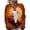 Orange #5, variant on Halloween Sweater Womens Button Down Long Sleeve Cardigan Sweaters 2026 Ghost Spooky Pumpkin Holiday Graphic Jackets Floral Print Loose Vintage Tops M