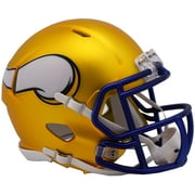 Riddell Minnesota Vikings Blaze Revolution Speed Mini Football Helmet - Fanatics Authentic Certified