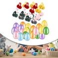 thumbnail image 6 of yotijay Colorful Easter Eggs Inside Toys Easter Basket Fillers for Adults Kids Teens 24 Eggs, 6 of 9