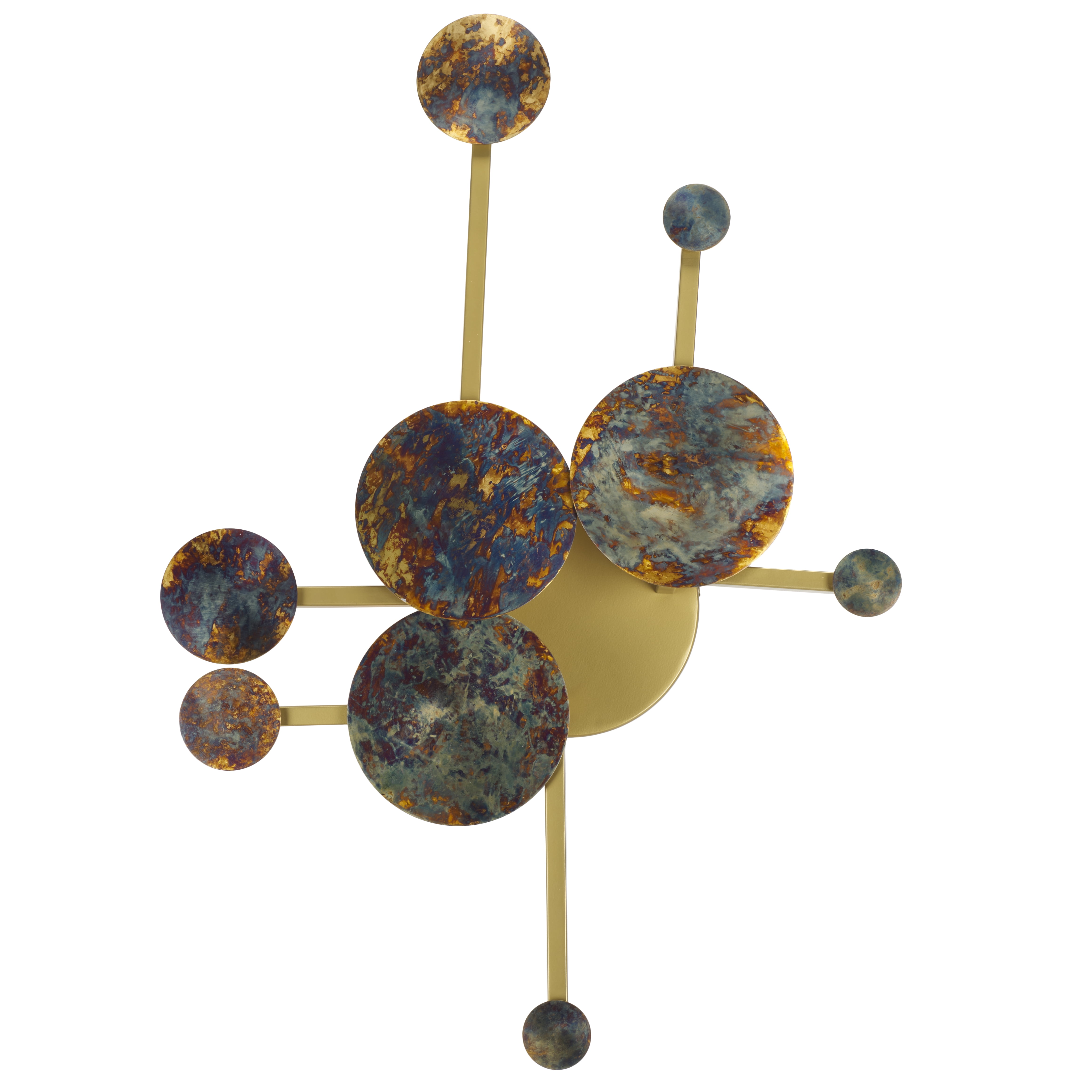 Safavieh Ralsei Modern Antique Brass Iron Wall Décor