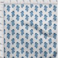 thumbnail image 4 of oneOone Cotton Flex Medium Blue Fabric Block Craft Projects Decor Fabric Printed By The Yard 40 Inch Wide-SS, 4 of 6