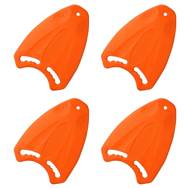 4X Tabla de Natación Naranja EVA Tabla de Flotación Trasera Placa de Ayuda de Entrenamiento Segura de Surf para Niños Adultos Accesorios de Piscina