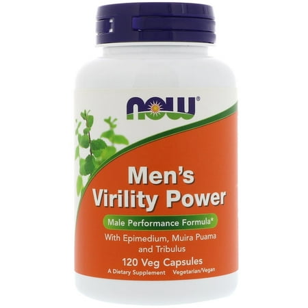 Now Foods, Men's Virility Power, 120 Veg Capsules(pack of