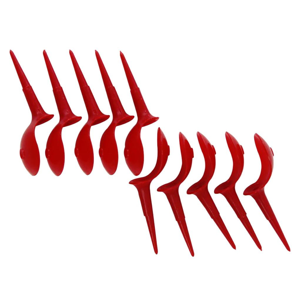 Axioma 3.25'' XL Plastic Novelty Anti-Slice Golf Tees, 3 1/4 Inch Chair Tees Divot