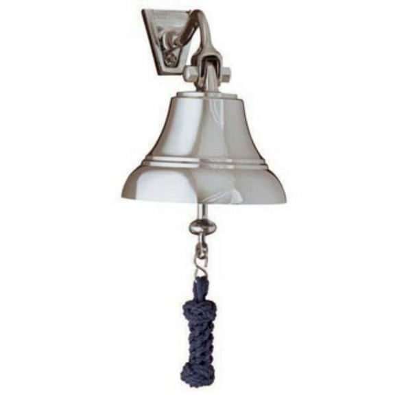 weems & plath 5050n 5    nickel bell w/navy blue lanyard