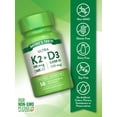 thumbnail image 3 of Vitamin K2 Supplement | 800 mcg  | 50 Softgels | MK4 MK7 Complex | by Nature's Truth, 3 of 7