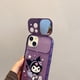 thumbnail image 4 of Para Huawei Y9S Y9 Prime 2019 Honor 20 20S 30 30S Lite 60 70 80 PRO 60SE 80SE X7 X10 Nova 5T 6SE 7i P40 10 Flip Mirror Soporte Plegable Kuromi Funda Para Teléfono Con Llavero, 4 of 4