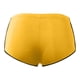 thumbnail image 4 of Gibobby Yoga leggings cortos Pantalones cortos Leggings atléticos Entrenamiento transpirable Correr Yoga Fitness Deportes Mujer Pantalones de yoga(Amarillo,XG), 4 of 5