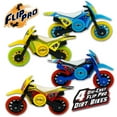 thumbnail image 4 of Playful Minds Flip Pro Spinner Finger Bikes – 4 Metal Mini Motorcycles with Rubber Tires & Stunts, 4 of 8