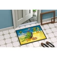 thumbnail image 2 of Carolines Treasures APH0080MAT Frogs on the Beach Door Mat Indoor Rug or Outdoor Welcome Mat 18x27 Doormat  27"L x 18"W, 2 of 4