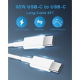 thumbnail image 4 of Cargador de pared rápido Charger ARCCRA de 30 W GaN USB C para iPhone 16, 4 of 7