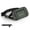 Dark Green, variant on Sports Fanny Pack, Crossbody Bag for Running Hiking Motorcycle, Orange (10 inches / 25.4 cm)