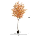 thumbnail image 2 of Nearly Natural T4542-OG 7 ft. Autumn Maple Artificial Fall Tree, Orange, 2 of 5
