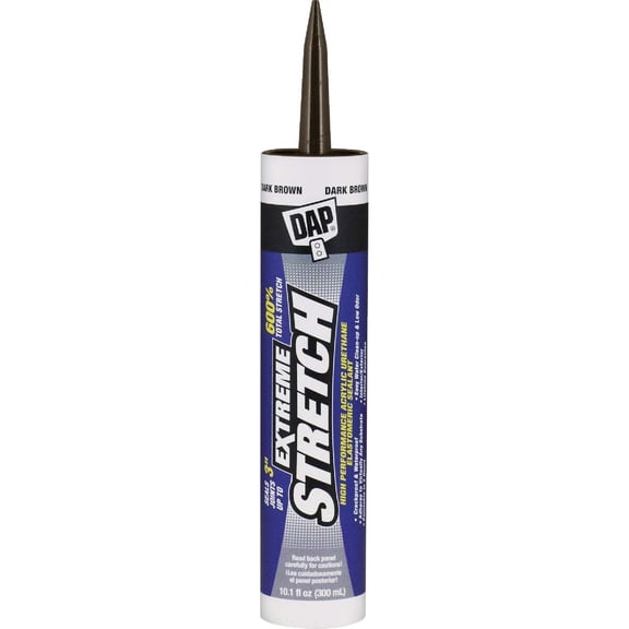 DAP 100263 10.1 oz Extreme Stretch Sealant, Dark Brown