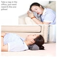 thumbnail image 5 of Travel Neck Pillow 2 in 1 with Eye Mask U Shaped Memory Foam Pillow for Airplane Car Office Nap Support Rest, 5 of 7