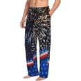 thumbnail image 6 of Naloa Fireworks Pajama Pants Men, PJ Bottoms, Sleep & Lounge Pants-X-Large, 6 of 6