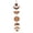 B, variant on Feledorashia Wooden Wall Decor, Wall Hanging Ornament, Star Garland Wall Art Decoration for Bedroom Living Room Apartment Office, Durable Handmade Wooden Craftsmanship Design