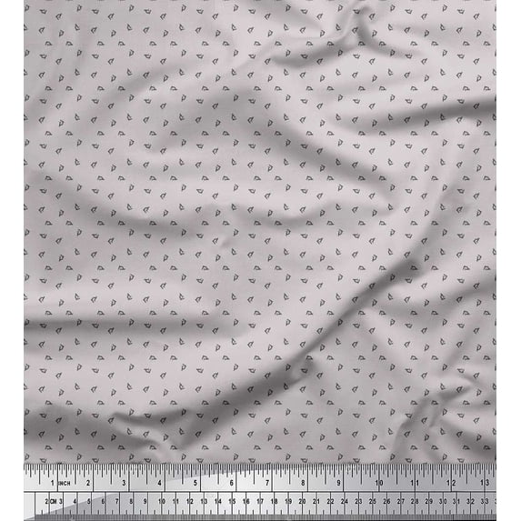 Soimoi Cotton Duck Fabric Microscope Shirting Print Fabric by Yard 42 Inch Wide
