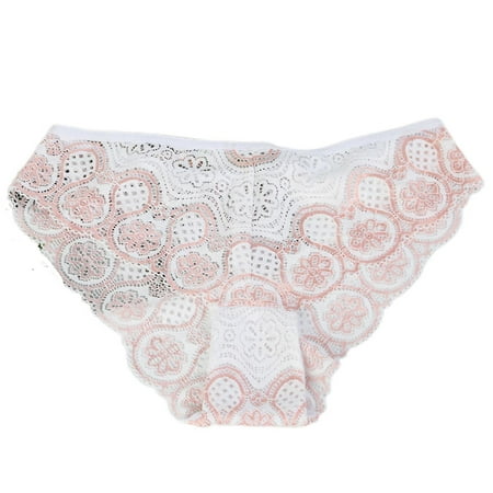 

5 Pack Women s Panties Lace Bikini Underwear Moderate Coverage Multi-packs St-jf7 3xl