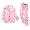 thumbnail image 3 of 7Pcs Ladies Satin s Set Ropa de dormir Trajes Sunnimix Pijamas sedosos para mujer, 3 of 8