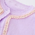 thumbnail image 5 of ShomPort Toddler Girls Cropped Elegant Cardigan Solid Color Knit Dress Cover Up Kids Spring Fall Cute Sweaters, 5 of 8