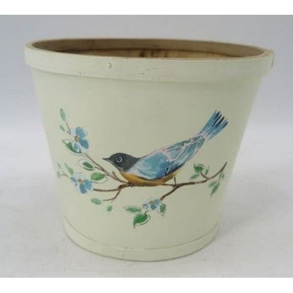 Blue Bird On A Branch Planter