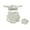 Creamy White, variant on Cjfdfy Toddler Baby Girl Boy Halloween Outfit Sheep Costumes Fleece Romper Sleeveless Romper Ears Hat Leg Warmers Infant Halloween Animal Cosplay Clothes