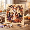 thumbnail image 3 of Halloween Diamond Art Kit Special Shaped 5D Witch Cauldron Ghost Pumpkin Diamond Art Plastic Special Shaped for Home Decor Wall Art Beginner Crafts & Seasonal Party Gifts by MPOISVA, 3 of 8