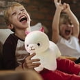 thumbnail image 5 of Glowing In The Dark Plushes Toy Cute and Dumbfounded Alpacas Stuffed Animals Children's Doll Birthday Gift for, 5 of 7