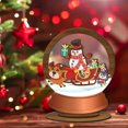 thumbnail image 4 of Adorno de Navidad de madera Diamante de cristal de forma especial de una cara (BJP603) Sywqhk Decoración hogareña, 4 of 9