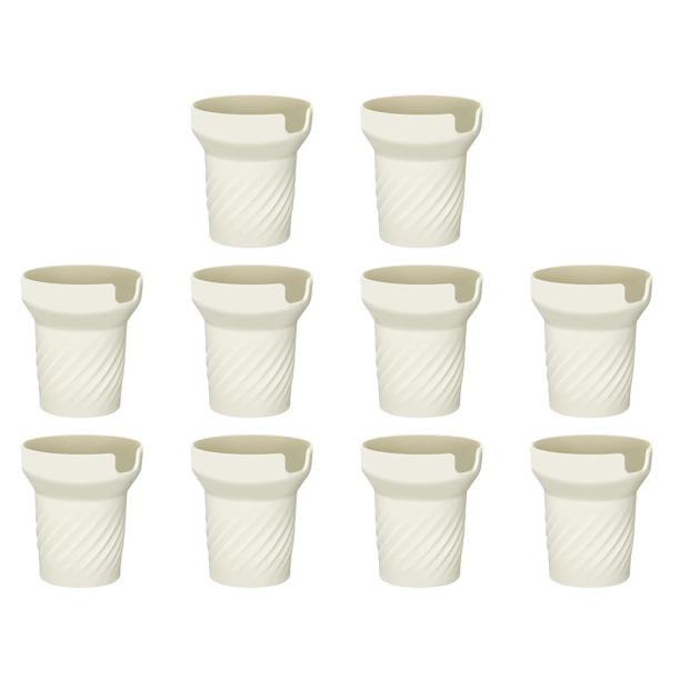 Bota Silicona para Botella Antideslizante Quencher 30/40 Oz (marfil)