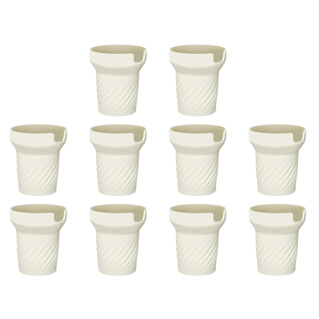 Bota Silicona para Botella Antideslizante Quencher 30/40 Oz (marfil)
