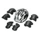 thumbnail image 2 of Juego de 7 rodilleras y coderas para niños, casco para ciclismo, patín y bicicleta, equipo de protección de plástico para patines., 2 of 5